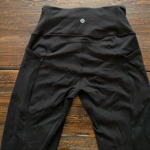 Black Lululemon leggings
